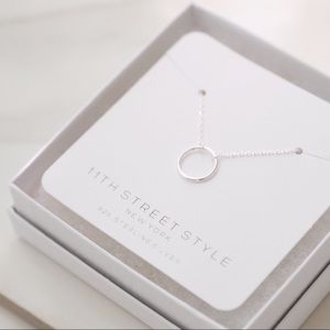 Circle Necklace | 925 Silver